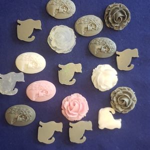 Tiny Lavender bathroom soaps